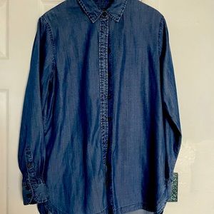 denim long sleeve